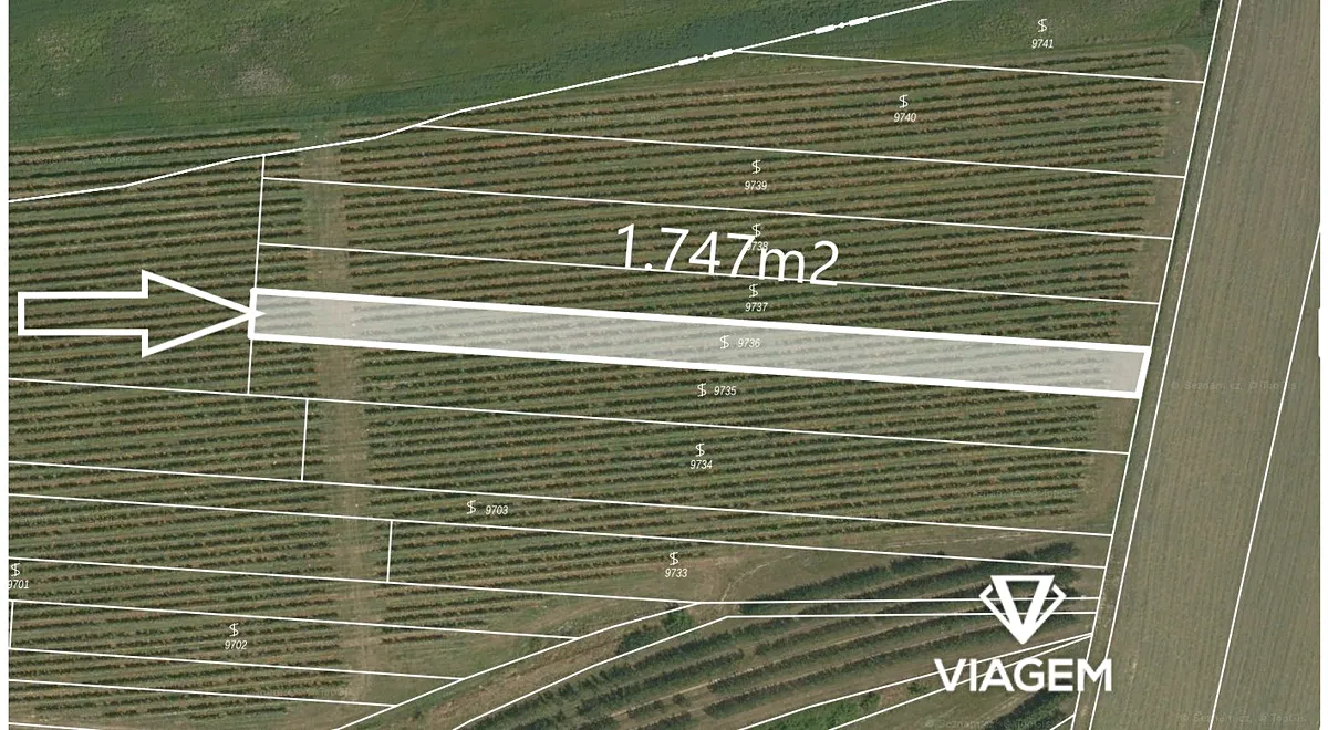 Prodej pole 1747 m²